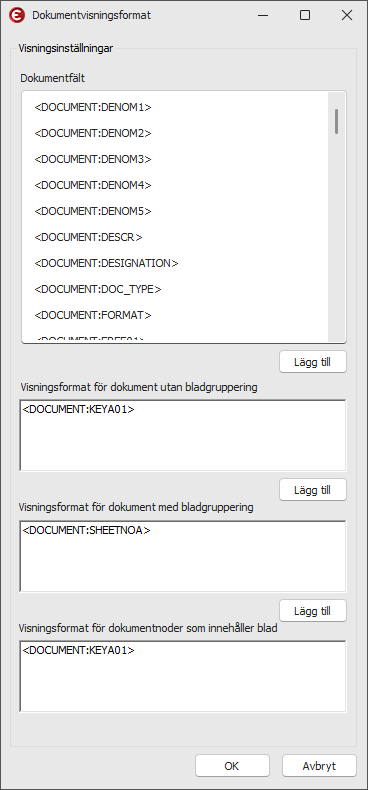 Document-Display-Format